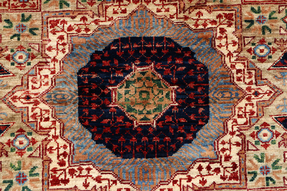 Multi Colored Mamluk 3' 3 x 5' 1 - No. 65927 - ALRUG Rug Store