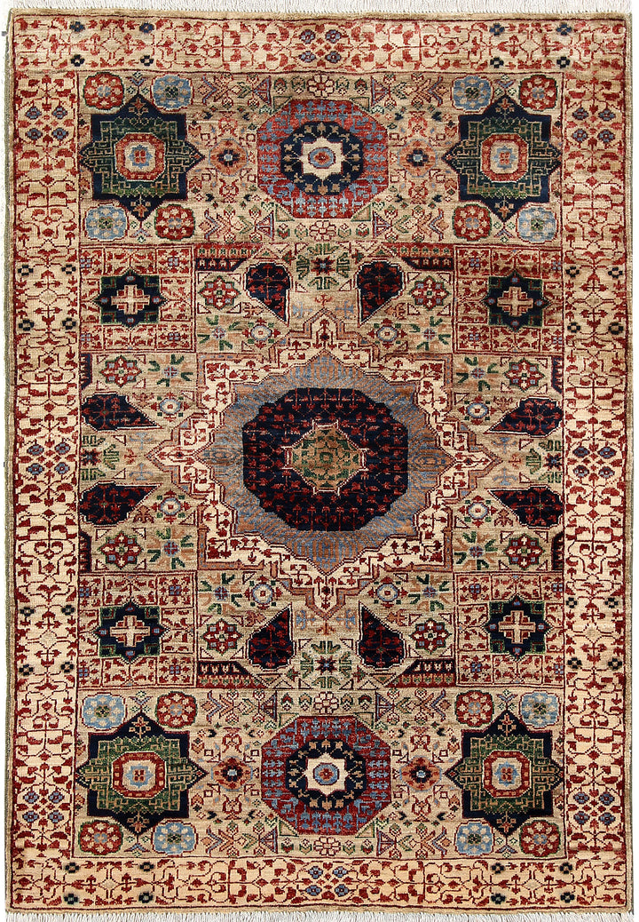 Multi Colored Mamluk 3' 3 x 5' 1 - No. 65927 - ALRUG Rug Store