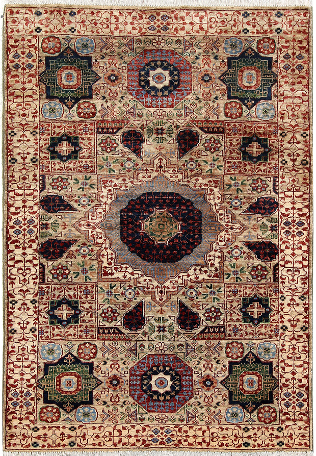 Multi Colored Mamluk 3' 3 x 5' 1 - No. 65927 - ALRUG Rug Store
