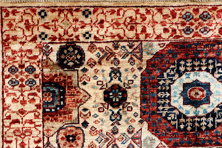 Blanched Almond Mamluk 3' 2 x 4' 11 - No. 65930 - ALRUG Rug Store