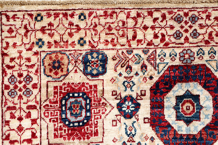 Blanched Almond Mamluk 3' 1 x 5' 2 - No. 65931 - ALRUG Rug Store