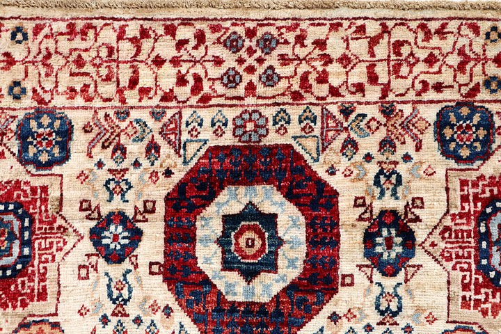 Blanched Almond Mamluk 3' 1 x 5' 2 - No. 65931 - ALRUG Rug Store