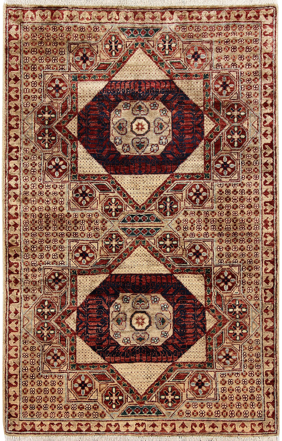 Tan Mamluk 3' 2 x 5' 1 - No. 65933 - ALRUG Rug Store
