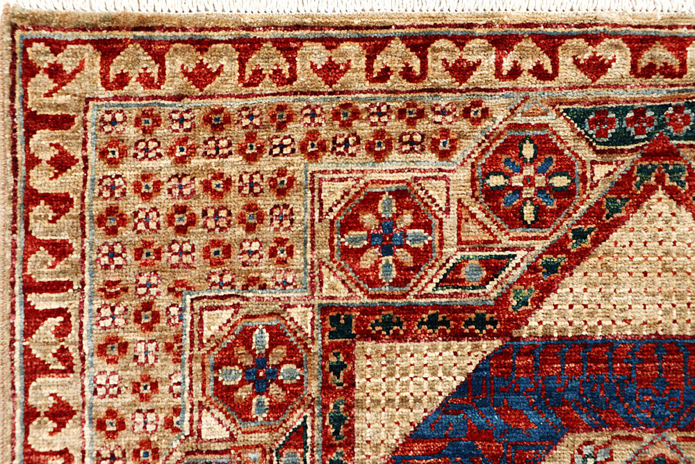 Tan Mamluk 3' 3 x 4' 10 - No. 65934 - ALRUG Rug Store