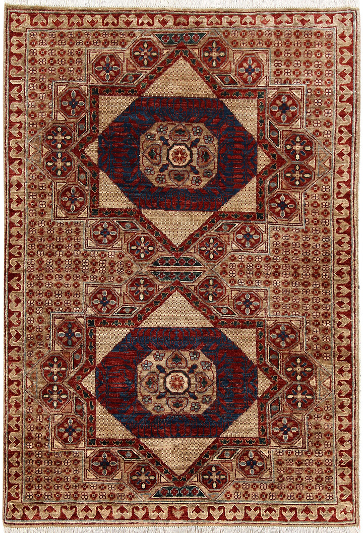 Tan Mamluk 3' 3 x 4' 10 - No. 65934 - ALRUG Rug Store