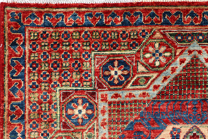 Multi Colored Mamluk 3' 4 x 5' 2 - No. 65935 - ALRUG Rug Store