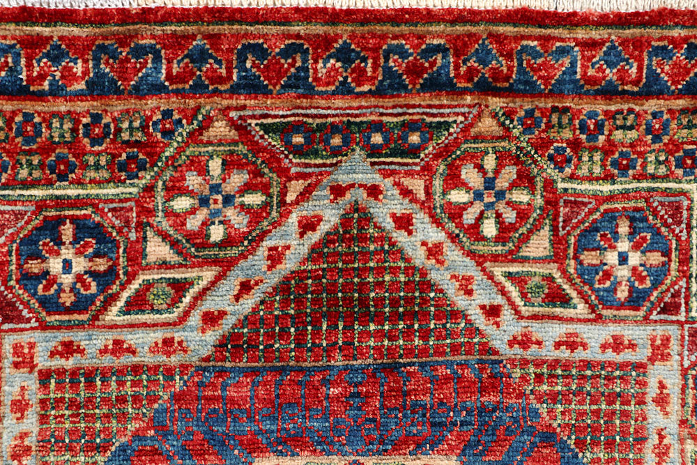 Multi Colored Mamluk 3' 4 x 5' 2 - No. 65935 - ALRUG Rug Store