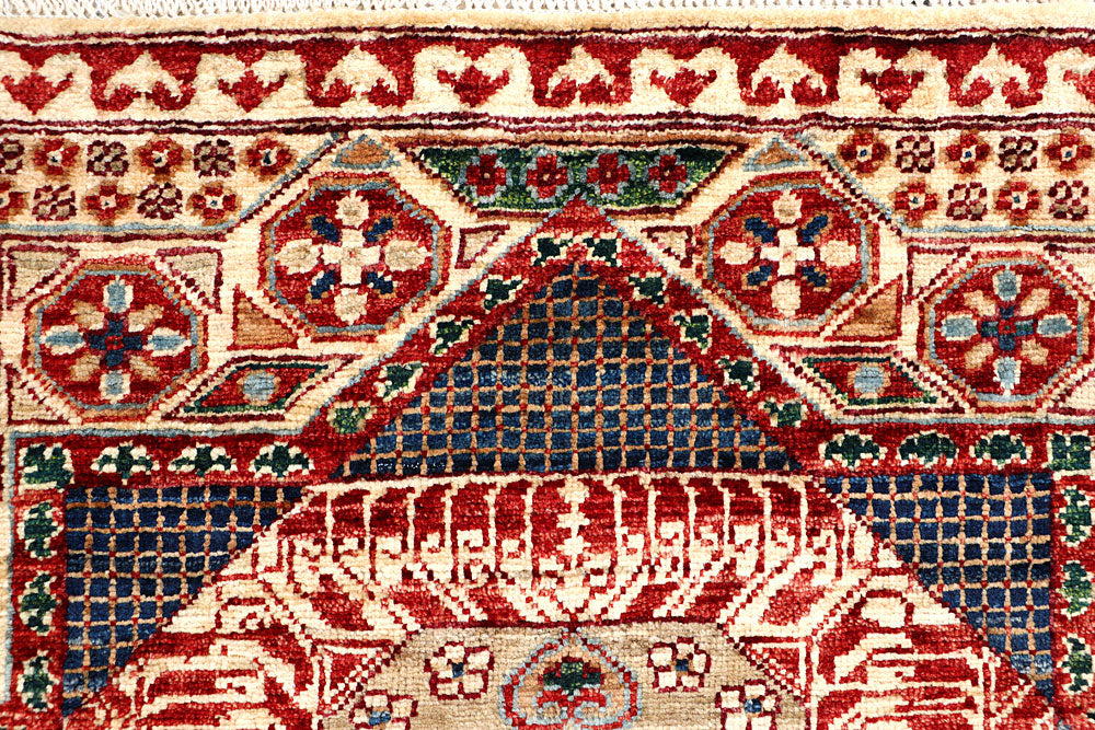 Bisque Mamluk 3' 4 x 4' 11 - No. 65936 - ALRUG Rug Store
