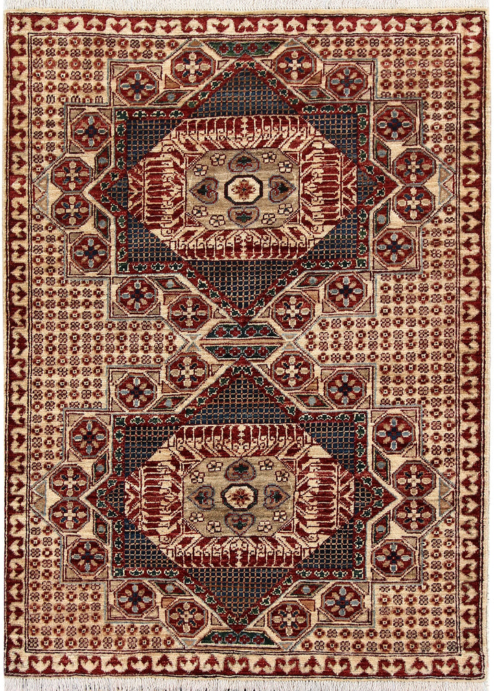 Bisque Mamluk 3' 4 x 4' 11 - No. 65936 - ALRUG Rug Store