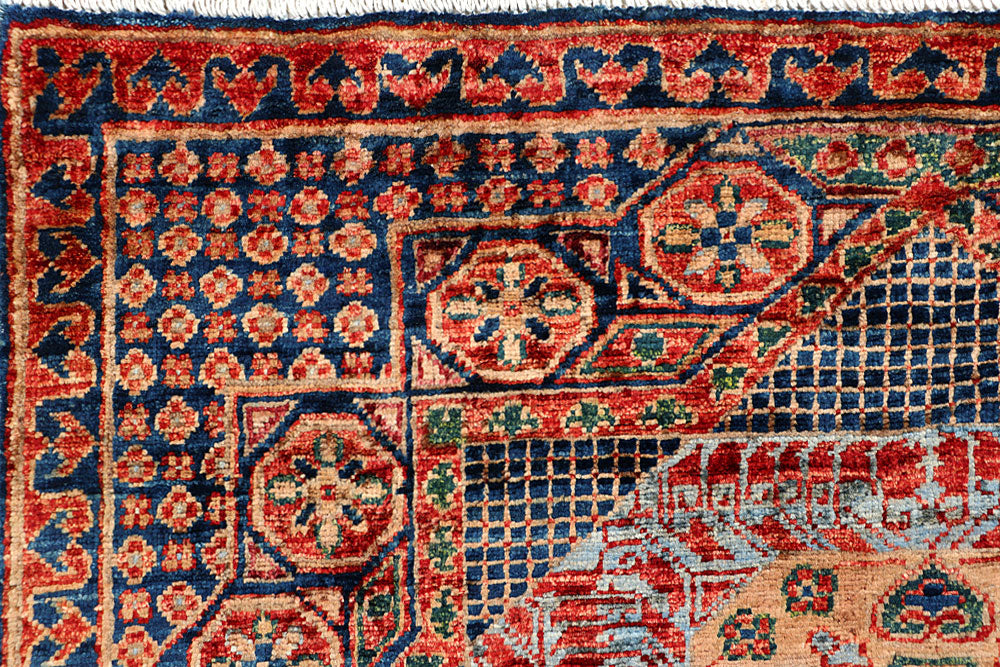 Multi Colored Mamluk 3' 4 x 4' 7 - No. 65937 - ALRUG Rug Store