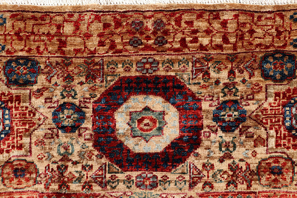 Tan Mamluk 3' 3 x 4' 11 - No. 65938 - ALRUG Rug Store