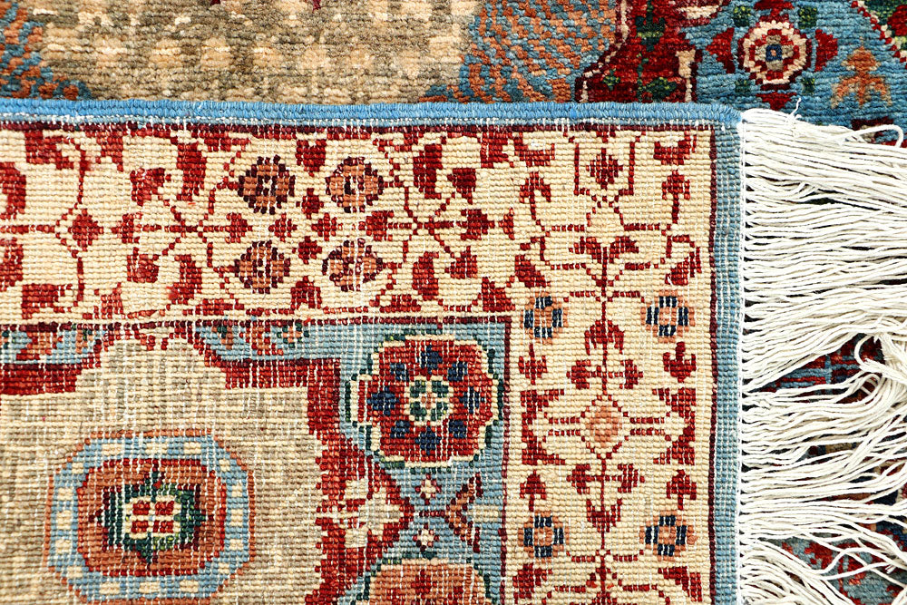 Light Sky Blue Mamluk 3' 3 x 5' 3 - No. 65939 - ALRUG Rug Store
