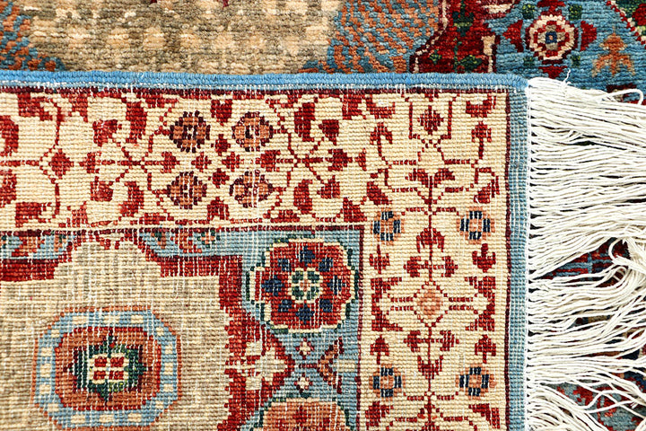 Light Sky Blue Mamluk 3' 3 x 5' 3 - No. 65939 - ALRUG Rug Store