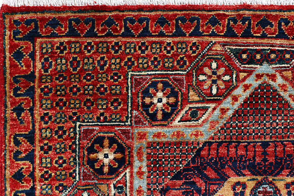 Multi Colored Mamluk 3' 1 x 5' - No. 65940 - ALRUG Rug Store