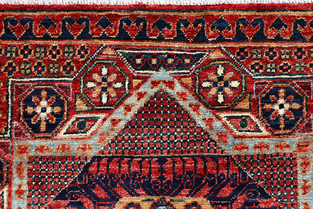 Multi Colored Mamluk 3' 1 x 5' - No. 65940 - ALRUG Rug Store