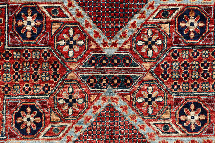 Multi Colored Mamluk 3' 1 x 5' - No. 65940 - ALRUG Rug Store
