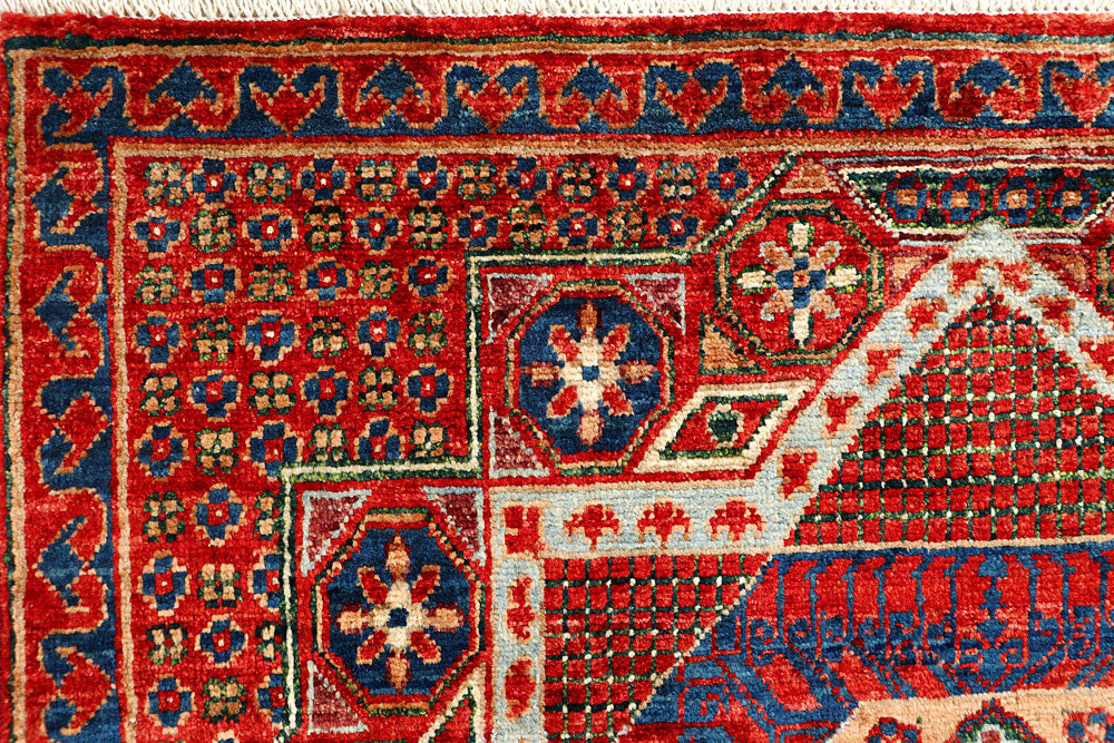 Multi Colored Mamluk 3' 3 x 4' 11 - No. 65941 - ALRUG Rug Store