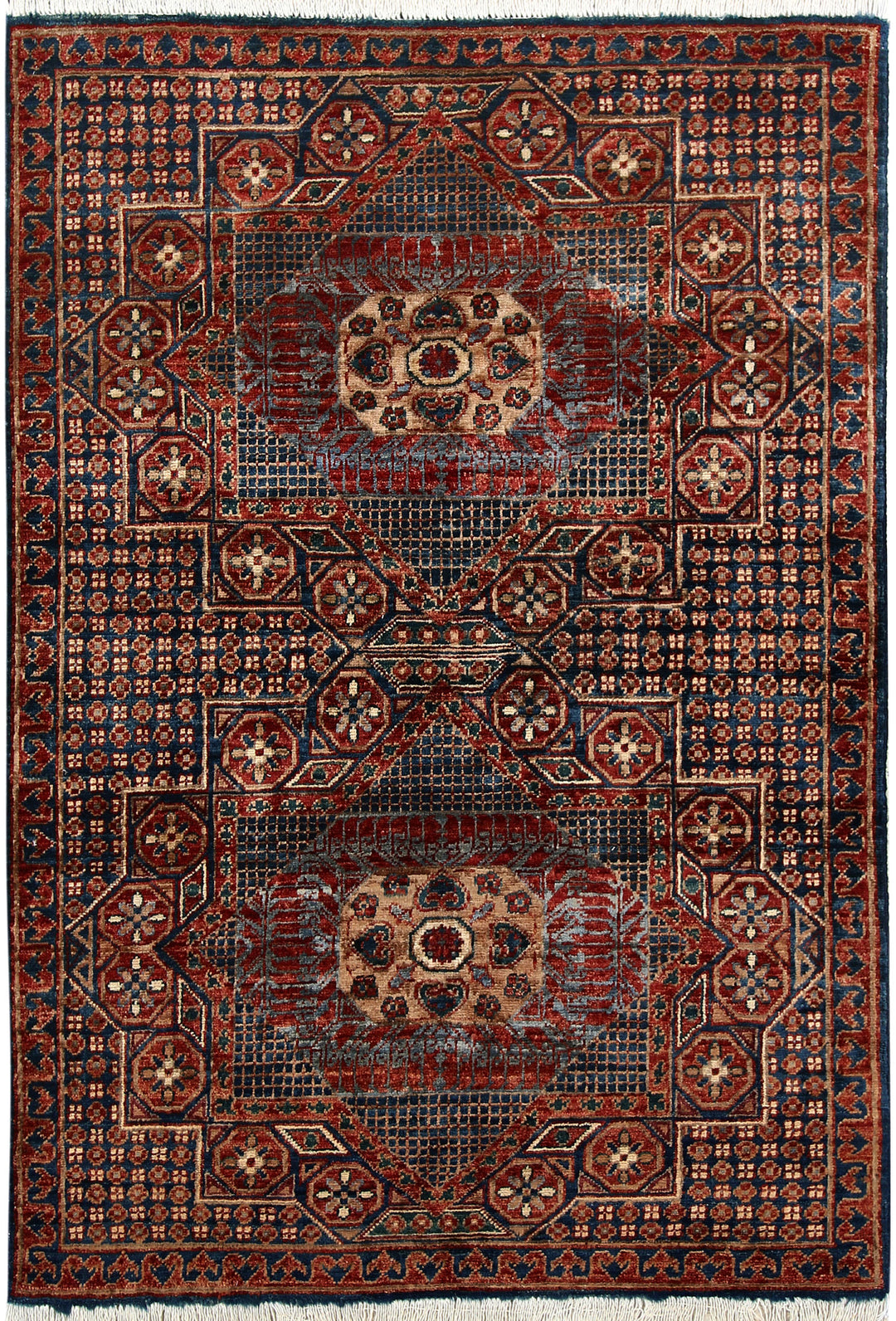 Multi Colored Mamluk 3' 3 x 4' 8 - No. 65942 - ALRUG Rug Store