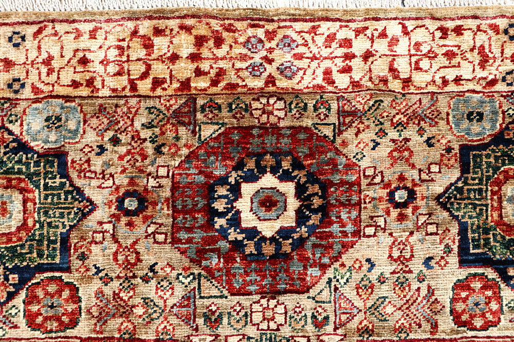 Tan Mamluk 3' 2 x 4' 11 - No. 65945 - ALRUG Rug Store