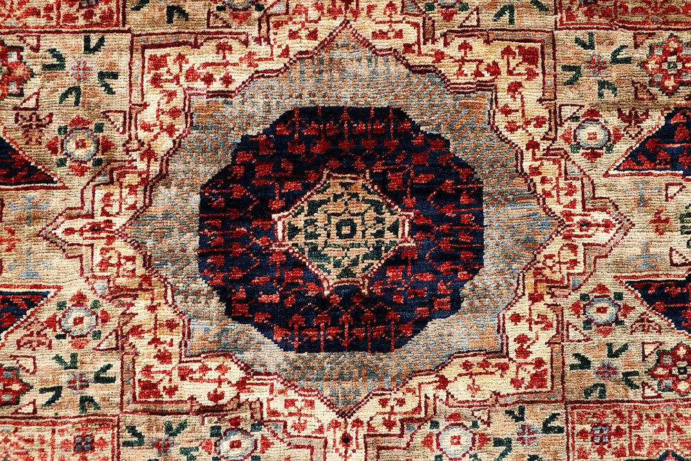 Tan Mamluk 3' 2 x 4' 11 - No. 65945 - ALRUG Rug Store