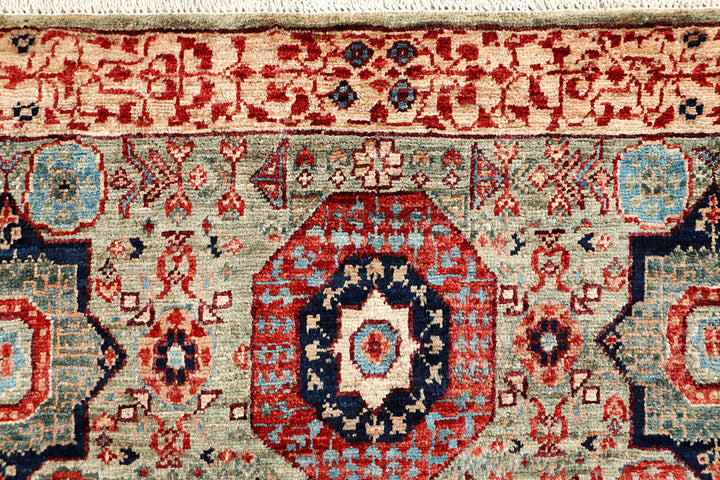 Olive Mamluk 3' 1 x 4' 10 - No. 65947 - ALRUG Rug Store