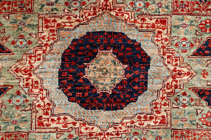 Olive Mamluk 3' 1 x 4' 10 - No. 65947 - ALRUG Rug Store