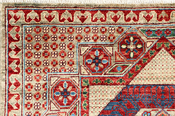 Multi Colored Mamluk 3' 3 x 5' 1 - No. 65949 - ALRUG Rug Store