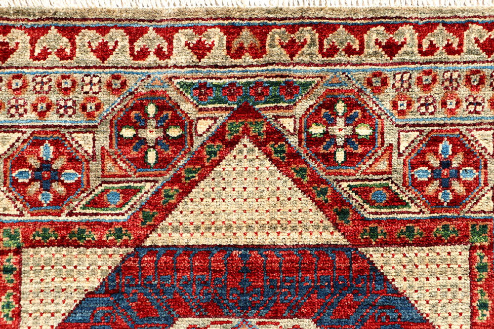 Multi Colored Mamluk 3' 3 x 5' 1 - No. 65949 - ALRUG Rug Store