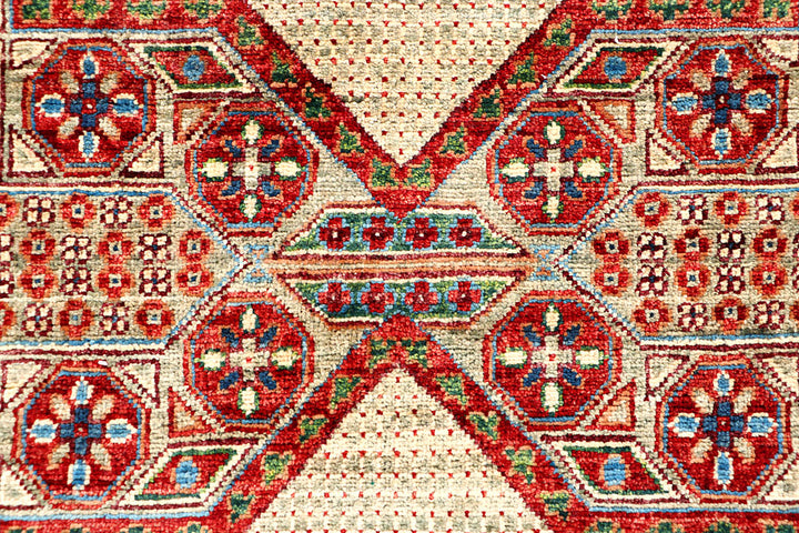 Multi Colored Mamluk 3' 3 x 5' 1 - No. 65949 - ALRUG Rug Store