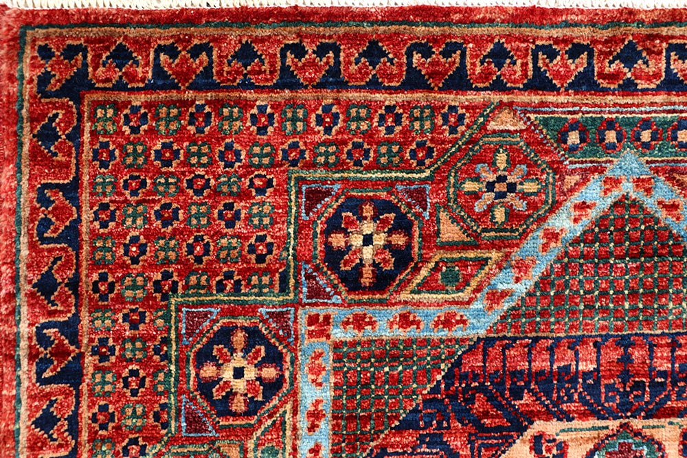 Multi Colored Mamluk 3' 3 x 4' 9 - No. 65950 - ALRUG Rug Store