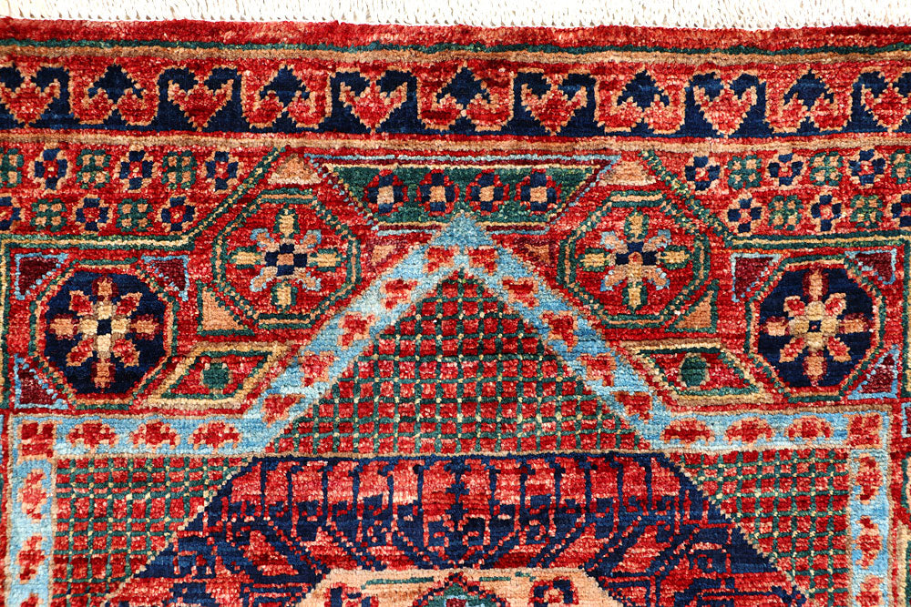Multi Colored Mamluk 3' 3 x 4' 9 - No. 65950 - ALRUG Rug Store