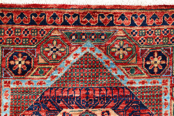 Multi Colored Mamluk 3' 3 x 4' 9 - No. 65950 - ALRUG Rug Store