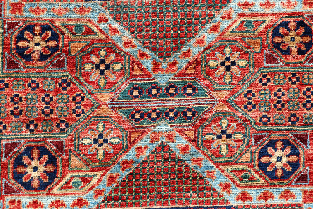 Multi Colored Mamluk 3' 3 x 4' 9 - No. 65950 - ALRUG Rug Store