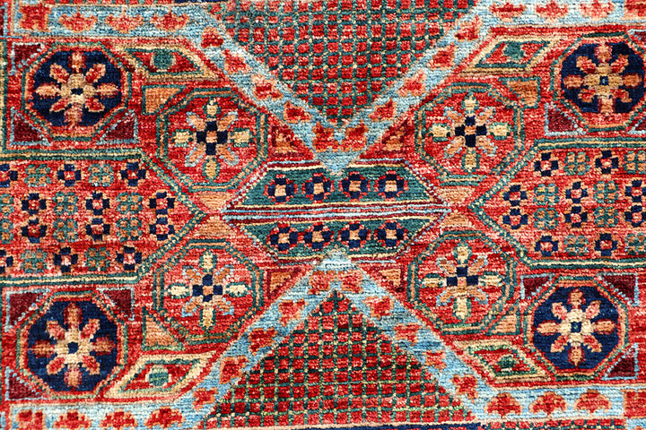 Multi Colored Mamluk 3' 3 x 4' 9 - No. 65950 - ALRUG Rug Store