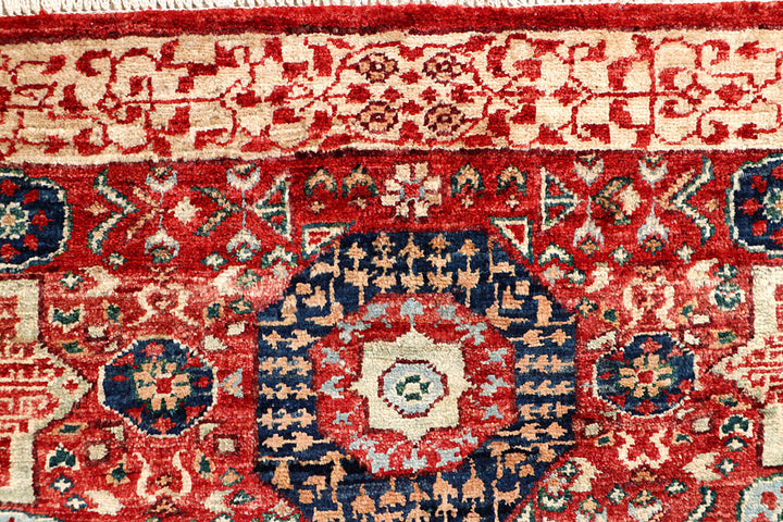 Firebrick Mamluk 3' 3 x 4' 10 - No. 65952 - ALRUG Rug Store