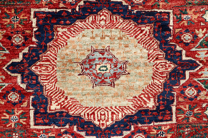 Firebrick Mamluk 3' 3 x 4' 10 - No. 65952 - ALRUG Rug Store