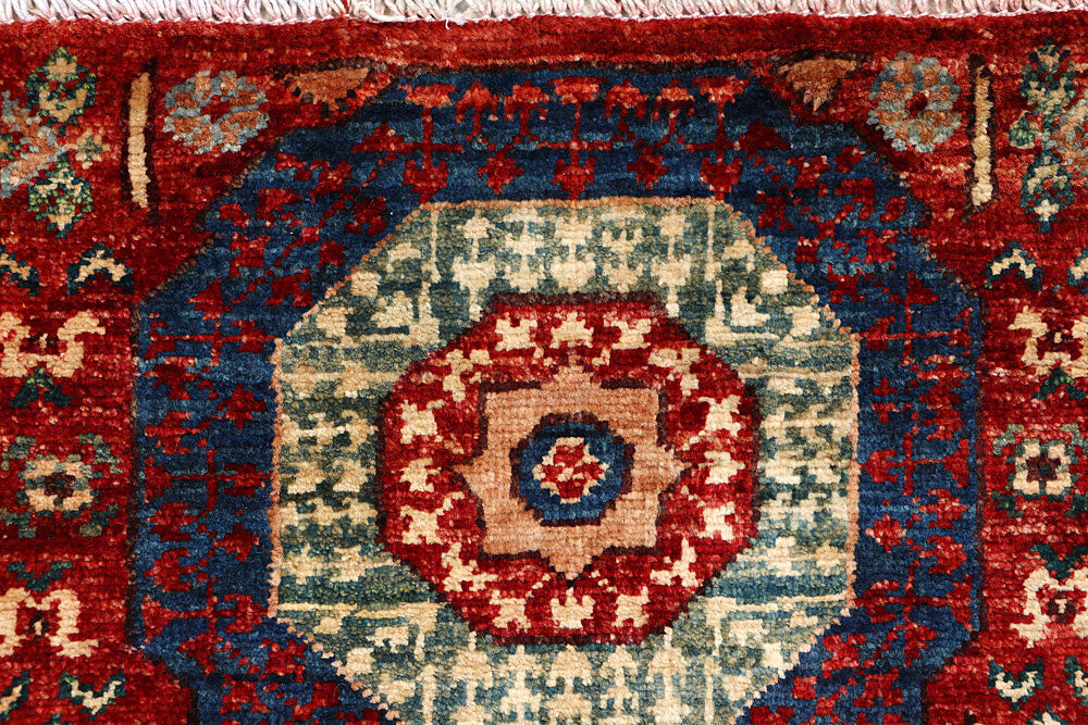 Firebrick Mamluk 2' x 4' 8 - No. 65955 - ALRUG Rug Store