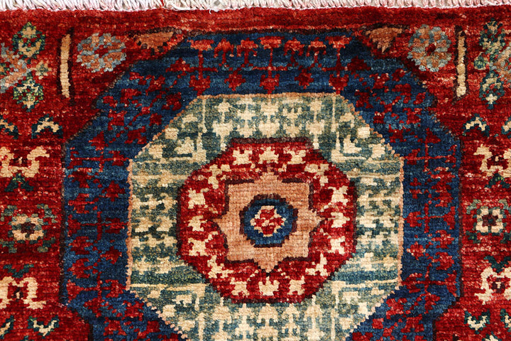 Firebrick Mamluk 2' x 4' 8 - No. 65955 - ALRUG Rug Store