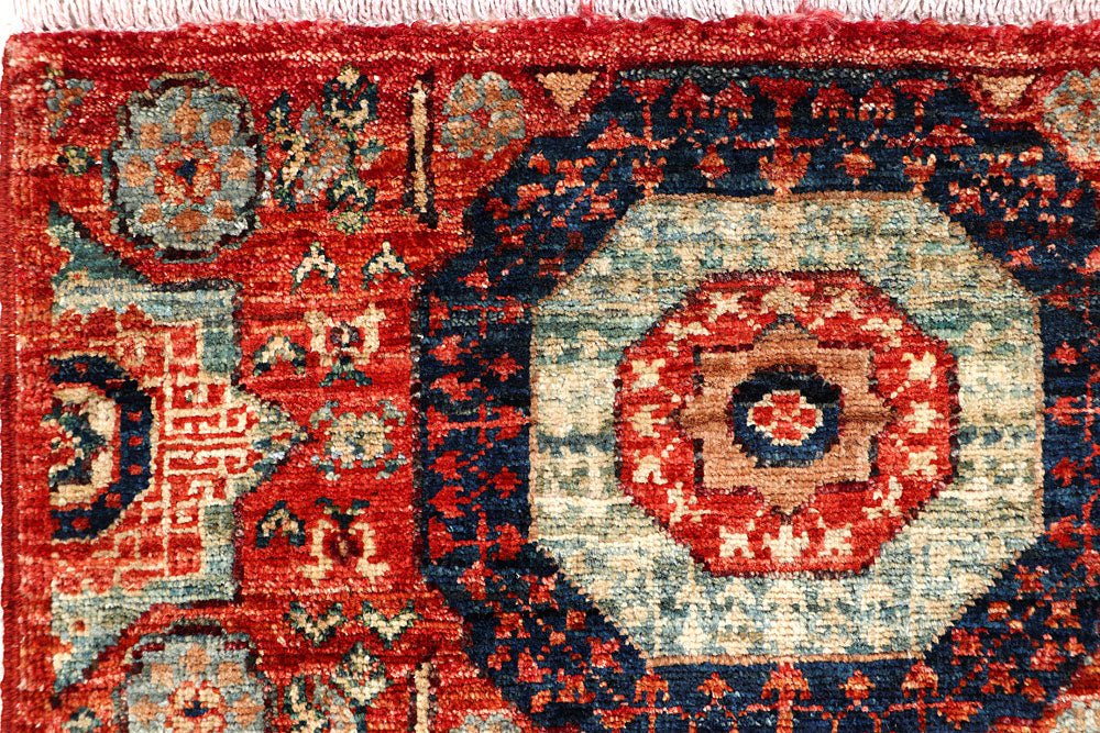 Firebrick Mamluk 2' x 4' 9 - No. 65957 - ALRUG Rug Store