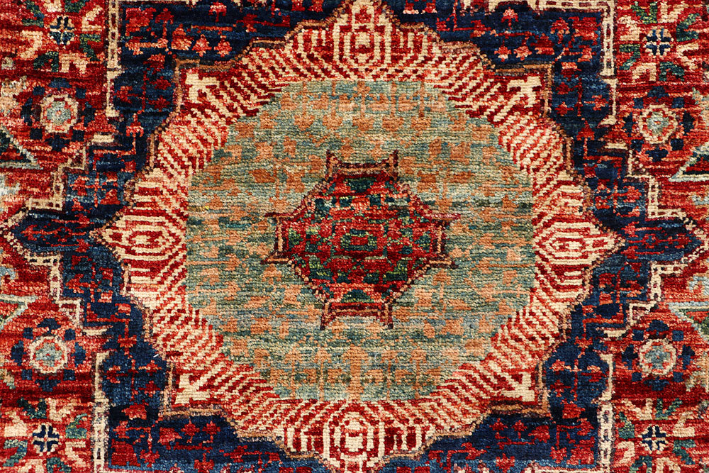 Firebrick Mamluk 2' x 4' 9 - No. 65957 - ALRUG Rug Store
