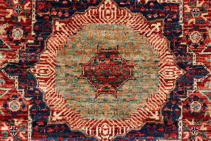 Firebrick Mamluk 2' x 4' 9 - No. 65957 - ALRUG Rug Store