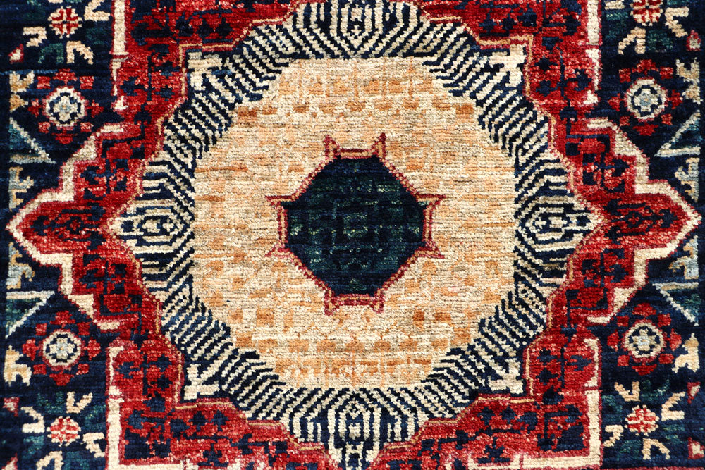 Midnight Blue Mamluk 1' 10 x 4' 10 - No. 65959 - ALRUG Rug Store