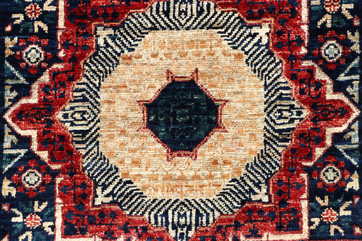 Midnight Blue Mamluk 1' 10 x 4' 10 - No. 65959 - ALRUG Rug Store