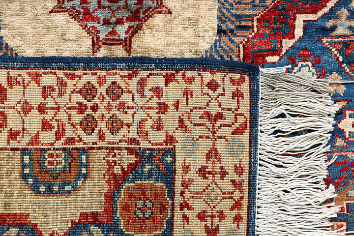 Steel Blue Mamluk 3' 2 x 5' 1 - No. 65960 - ALRUG Rug Store