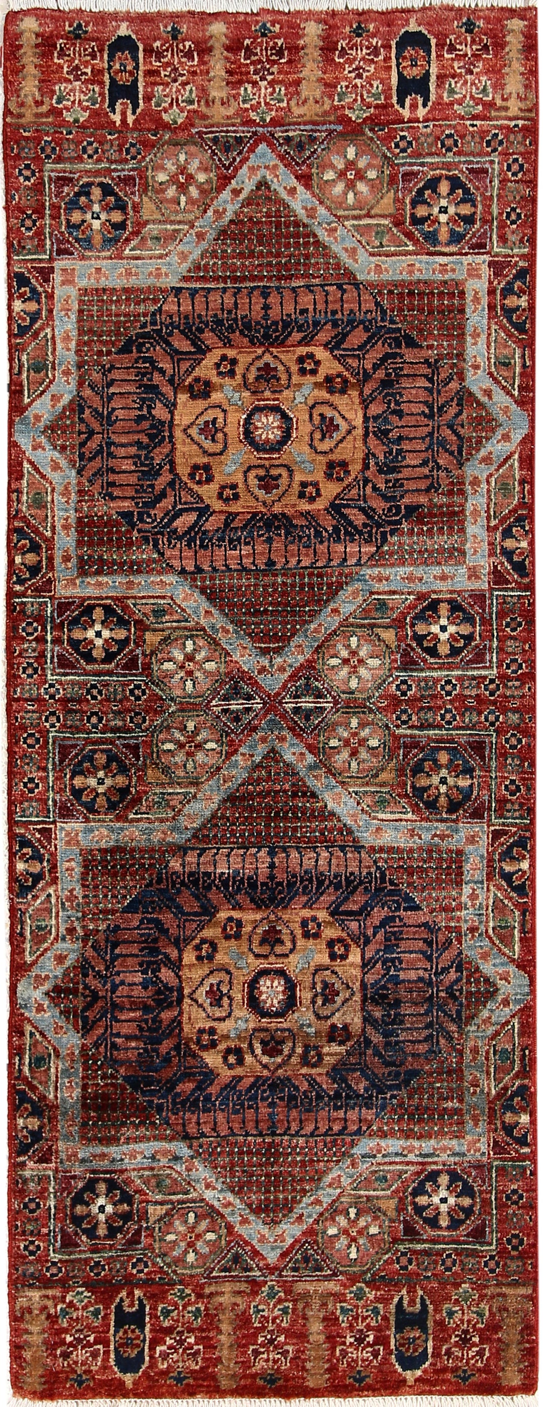 Brown Mamluk 1' 10 x 4' 11 - No. 65963 - ALRUG Rug Store
