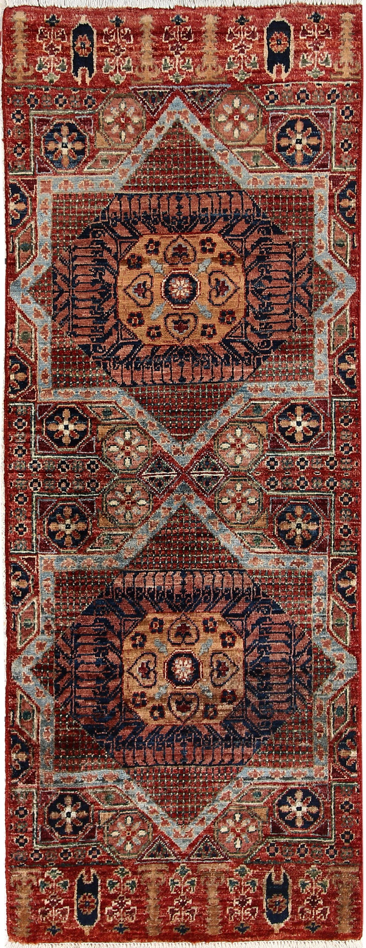 Brown Mamluk 1' 10 x 4' 11 - No. 65963 - ALRUG Rug Store