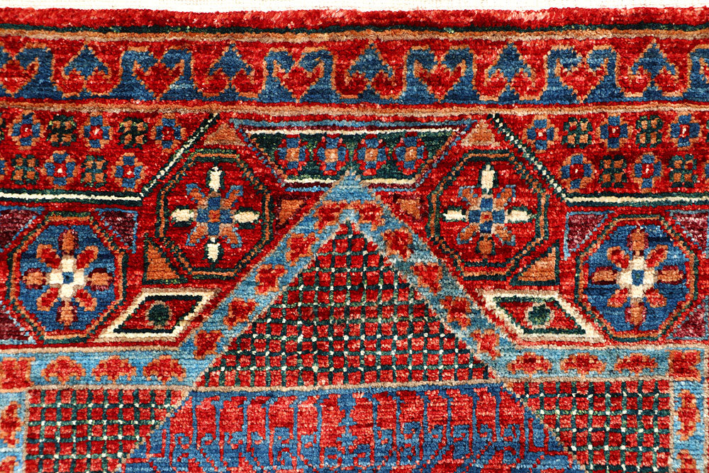 Firebrick Mamluk 3' 3 x 4' 10 - No. 65964 - ALRUG Rug Store