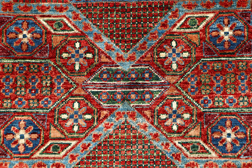 Firebrick Mamluk 3' 3 x 4' 10 - No. 65964 - ALRUG Rug Store