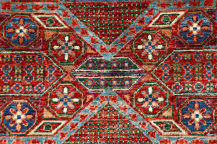 Firebrick Mamluk 3' 3 x 4' 10 - No. 65964 - ALRUG Rug Store