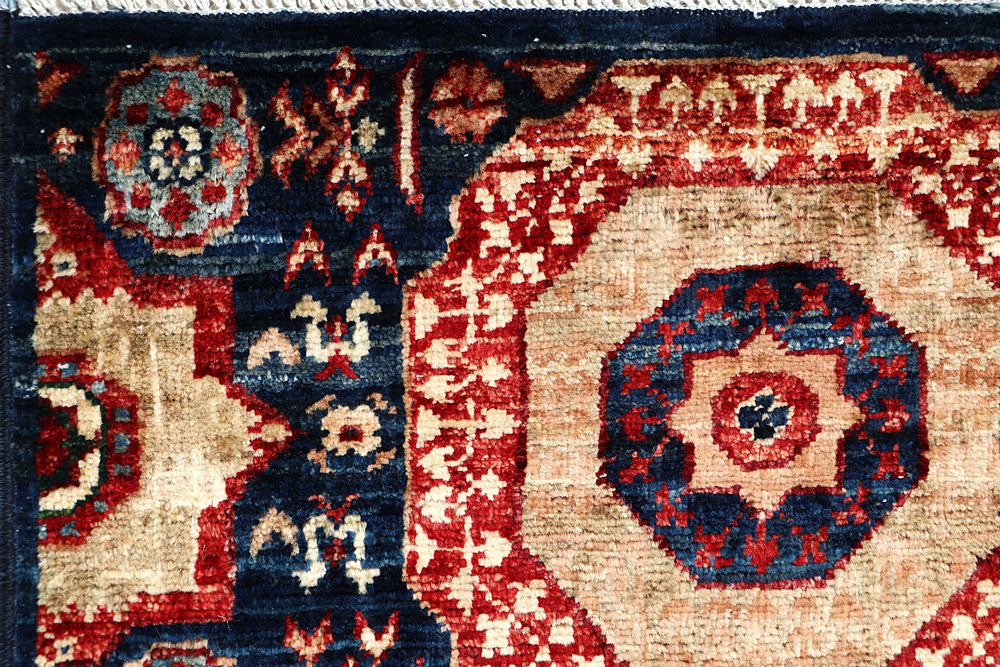 Midnight Blue Mamluk 1' 10 x 4' 11 - No. 65965 - ALRUG Rug Store